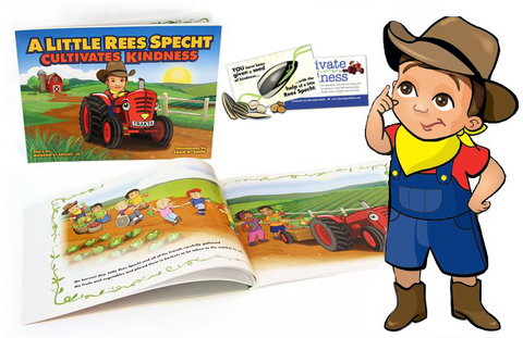 Children's Book: "A Little Rees Specht Cultivates Kindness"